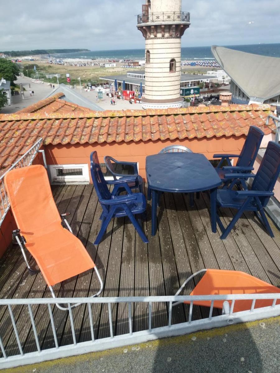 Apartamento Sonnendeck, Direkt Am Leuchtturm Rostock Exterior foto