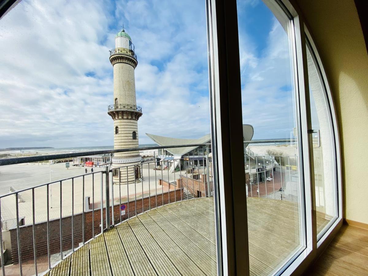 Apartamento Sonnendeck, Direkt Am Leuchtturm Rostock Exterior foto
